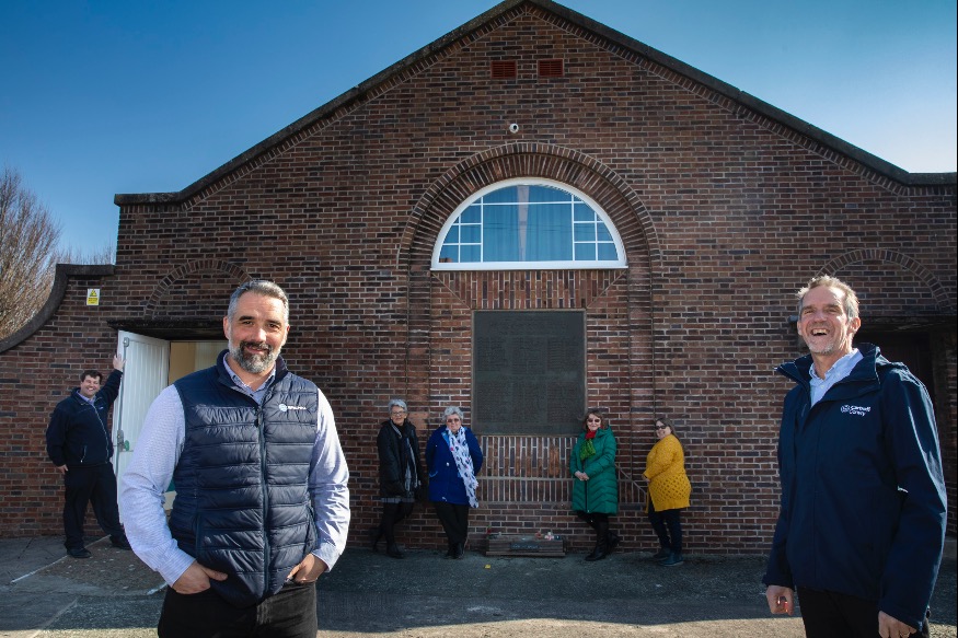 Hall where foundation laid by Lloyd George given big makeover