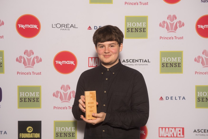 Rhys wins Prince’s Trust Wales Education Award