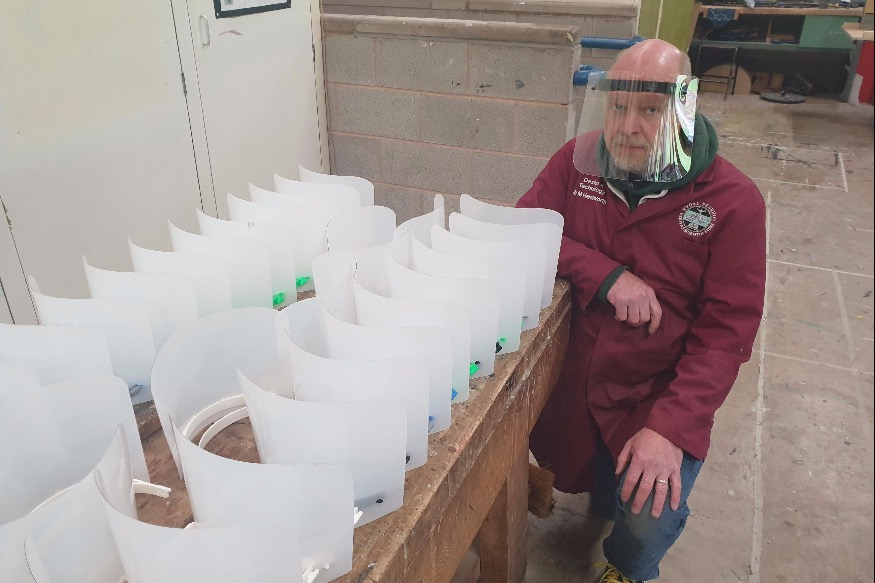 Major milestone as school PPE project reaches 2,000 units