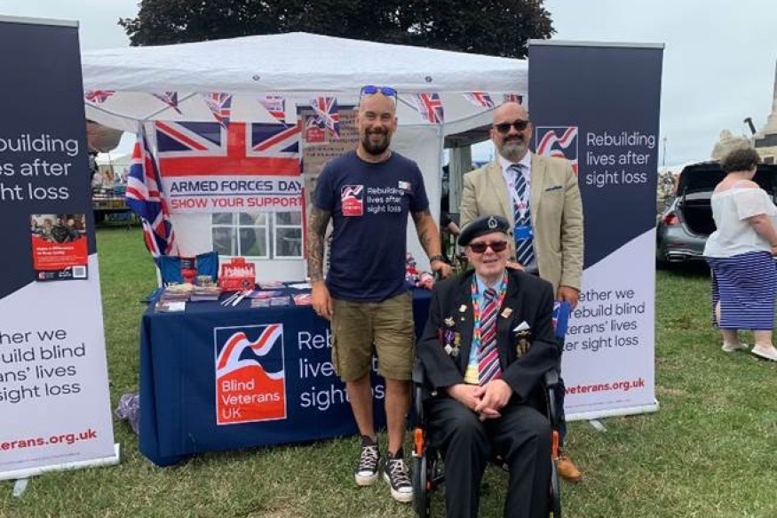 Blind veterans celebrate Armed Forces Day around the country