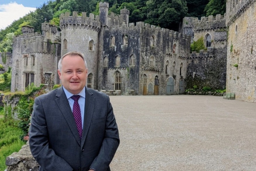 Local politicians welcome investment in Gwrych Castle