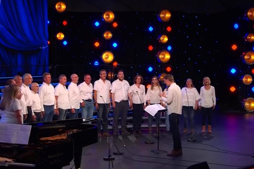 College choir in fine voice and booming after national success