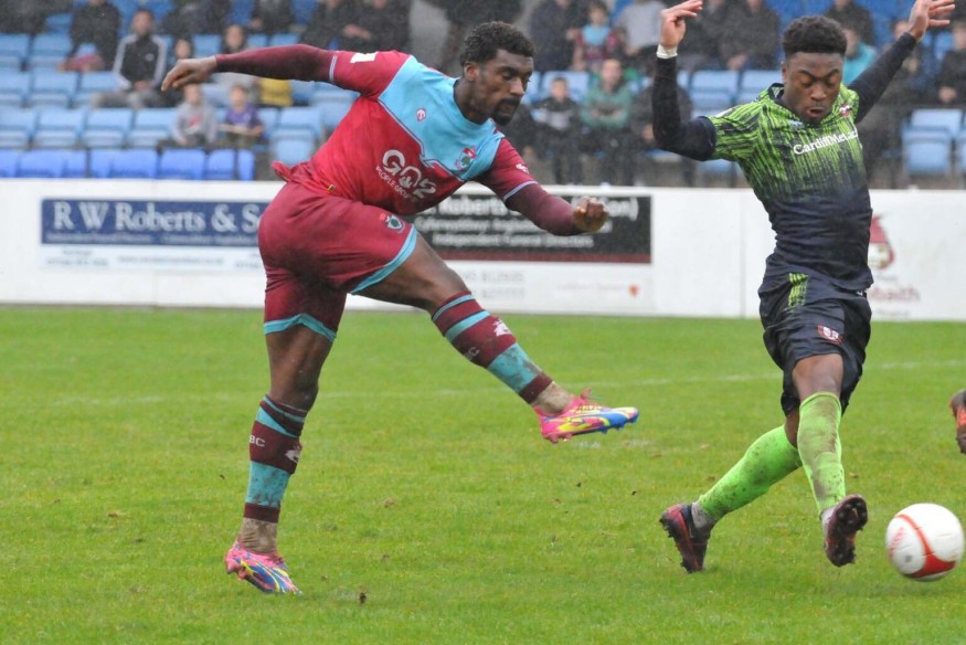 Colwyn Bay out of Welsh Cup after leading 2-1